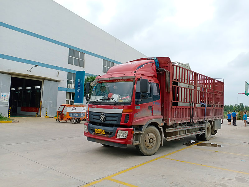 綠豐環(huán)保發(fā)貨通知:污水處理設(shè)備發(fā)往濟(jì)源食品公司