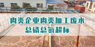 肉類企業肉類加工廢水總磷總氮超標怎么處理？